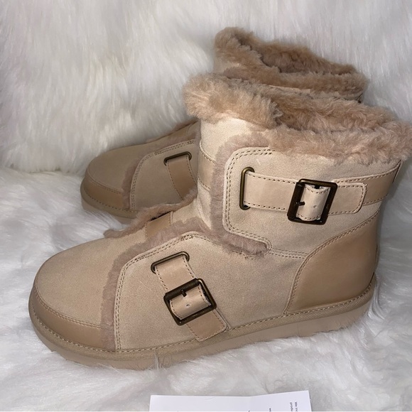 UGG Dune mini buckle classic boots size 10 Woman New in box - Picture 8 of 16